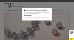 Desktop Screenshot of juwelier-iris.de