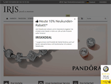 Tablet Screenshot of juwelier-iris.de